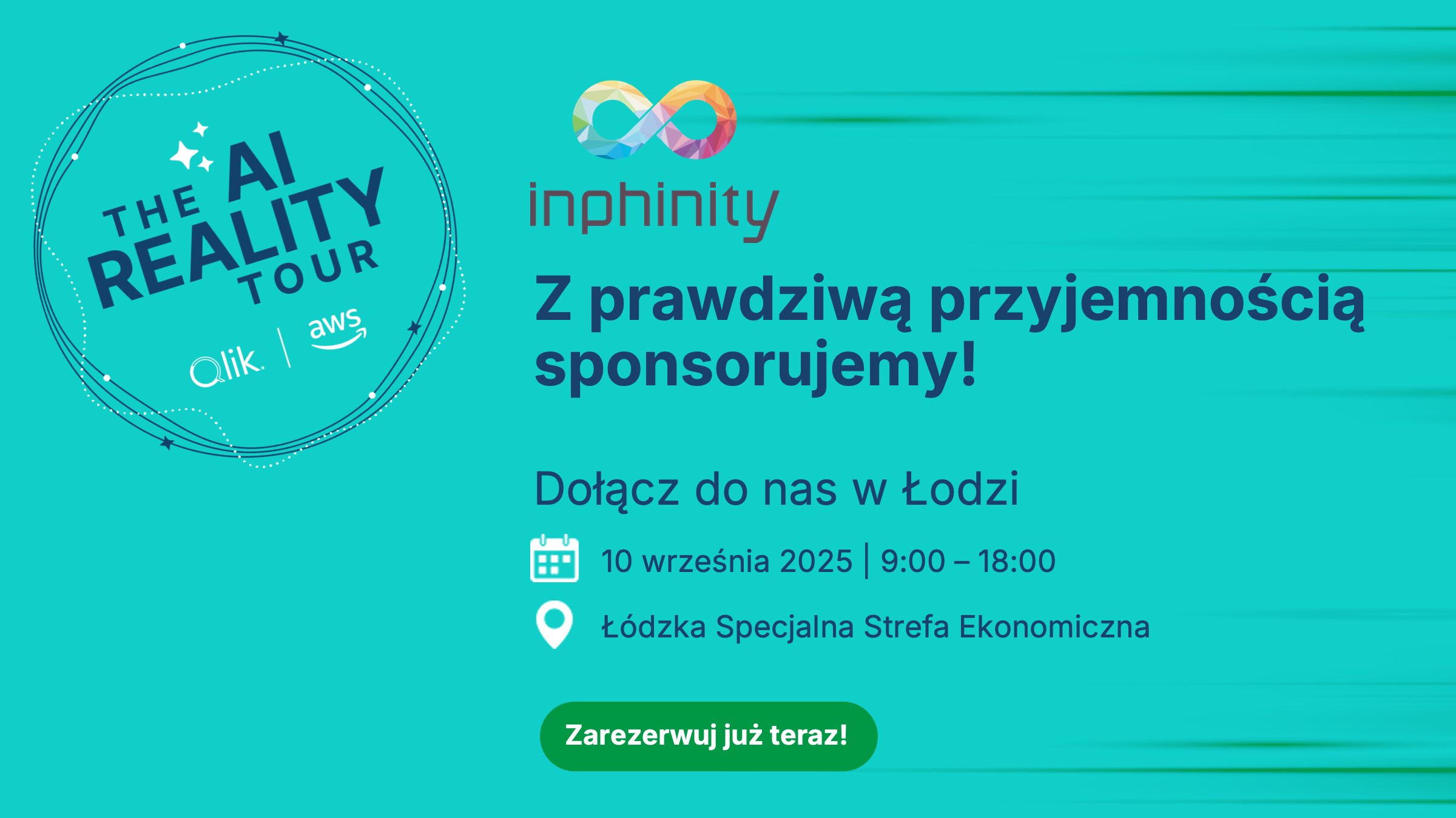 Inphinity Sponsors the Qlik AI Reality Tour Lodz 2025