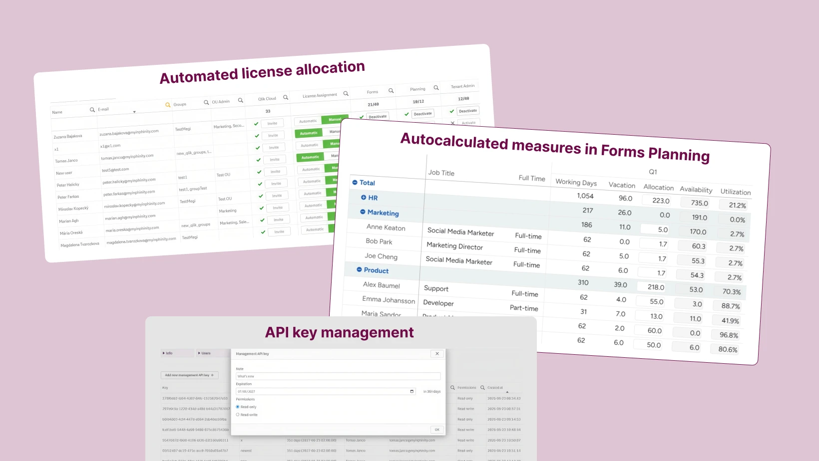 Less copying, automated licensing, and planning that updates as you work